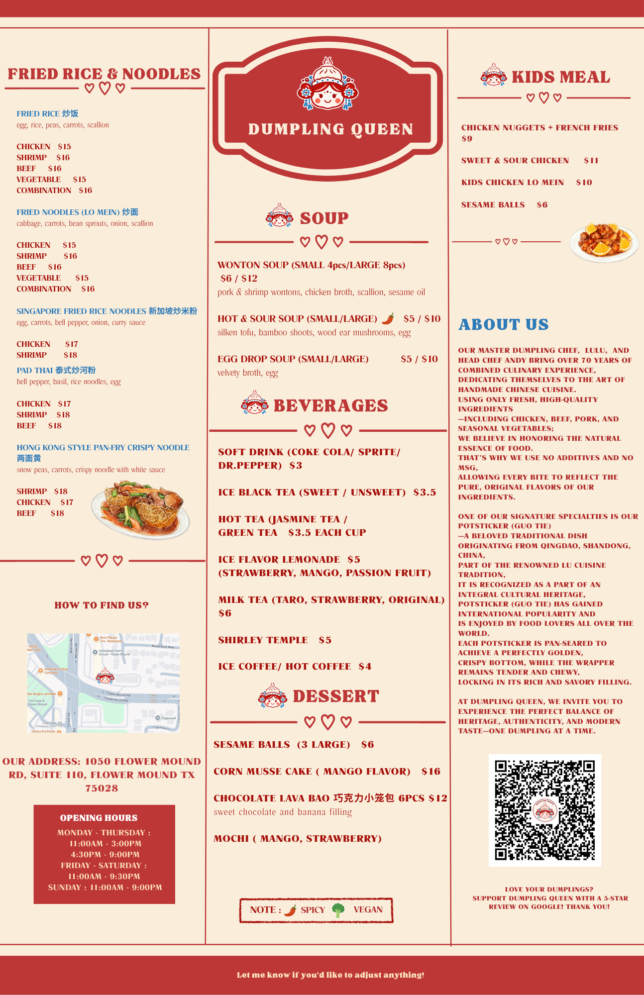 Menu page 2